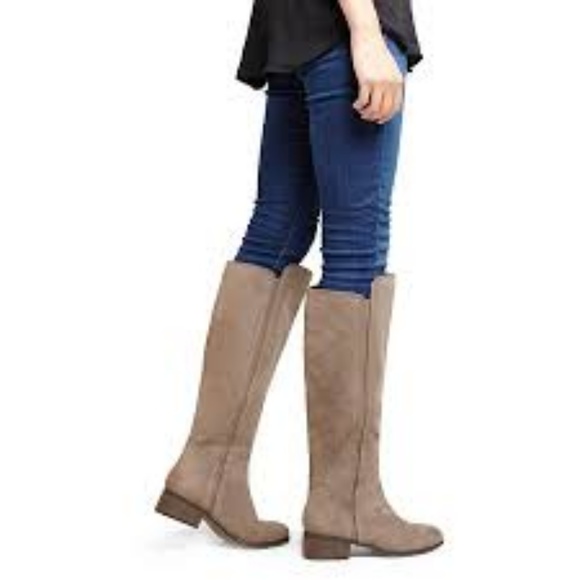 NEW Merona Evie Tall Knee-High Stretch Riding Boot - Picture 4 of 5